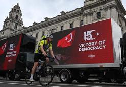 Türk halkının 15 Temmuz mücadelesi Londra sokaklarında anlatıldı