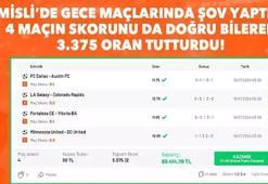Misli’de 4 maçın skorunu da doğru bilerek 3.375 oran tutturdu!