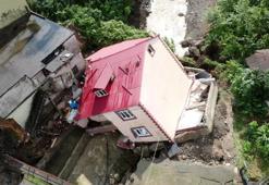Giresun'da sel ve heyelan: 1 ev yıkıldı 4 ev tedbir amaçlı boşaltıldı