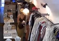 Çeşme'de hırsızlık yapan turist, iş yeri sahibine mail atıp özür diledi |  Hırsızlık anları kamerada