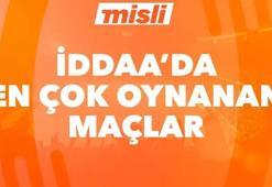 Misli’de günün en çok oynanan maçları
