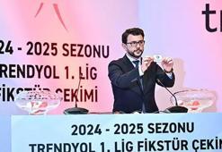 Trendyol 1. Lig'de fikstür çekildi! İşte ilk hafta maçları