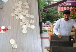 Dinlenme tesisinde 1 milyon 200 bin liralık altını unuttluar