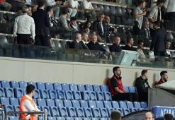 Yoğun siyasete futbol arası! Cumhurbaşkanı Erdoğan, Başakşehir maçını tribünden takip etti