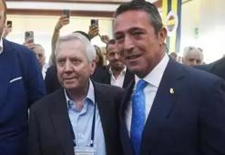 Aziz Yıldırım'dan Ali Koç'a destek! Sarılıp böyle destek verdi