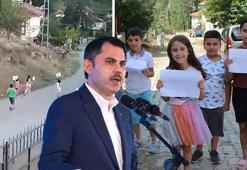 Küçük çocuklar oyun parkı için eylem yapmışlardı! Bakan Kurum talimatı verdi, ödenek ayrıldı