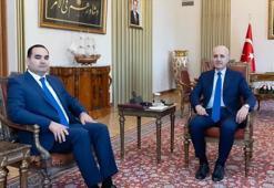 Kurtulmuş, Tacikistan'ın Ankara Büyükelçisi Gulov'u kabul etti