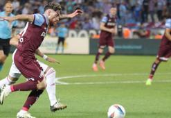 Trabzonspor Ruzomberok maçında galibiyet tek golle geldi