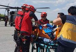 Aladağlar'da mahsur kalan İspanyol turist Adana'da tedavi altına alındı