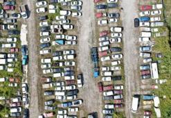 Kocaeli'nde milyonluk araçlar yedieminde çürüyor! "5 yıldır otoparkta yatıyor"