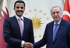 Cumhurbaşkanı Erdoğan, Katar Emiri Al Sani ile görüştü