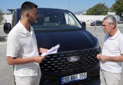 Balıkesir'de sıfır VIP minibüs aldı! Yarım saat içinde hayatının şokunu yaşadı