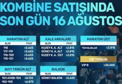 Adana Demirspor'un kombine satışlarında son gün 16 Ağustos