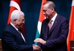 Ankara'da kritik zirve! Cumhurbaşkanı Erdoğan, Filistin lideri Mahmud Abbas ile bir araya geldi