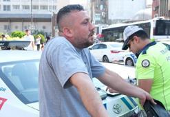 Gereksiz yere korna çalan dolmuş şoförü isyan etti! Diğer sürücüleri polise şikayet etti