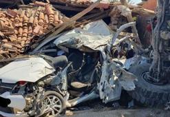 Orman yangınına müdahaleye giden arazöz, otomobilin üzerine devrildi: 3 yaralı