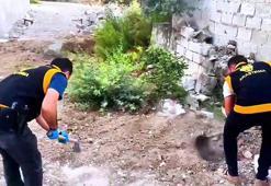 Adana'da toprağın altından cephanelik çıktı