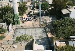 Gaziantep Araban'da depremde yıkılan İmam-ı Gazali camisinin temeli atıldı