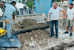 Araban Mehmet Gökçak Mahallesi sakinlerinin doğalgaz sevinci