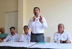Katır ve eşeklerle su çeken mahallelinin sorununu çözmek için kolları sıvadı
