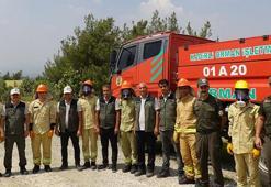 Adana'da orman yangını riskine karşı tatbikat yapıldı