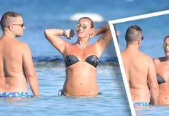 Pınar Altuğ kilo aldı! Bikinili görüntüsü şaşırttı