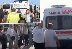 İstanbul Küçükçekmece'de metrobüs kazası!
