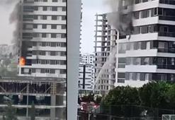 Adana'da lüks dairede yangın! Kullanılamaz hale geldi
