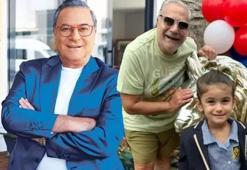 Mehmet Ali Erbil'in torunu okula başladı! İlk gününde yanındaydı