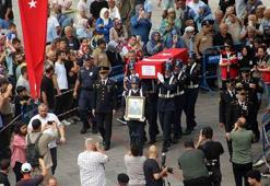 Diyarbakır'da şehit olan Jandarma Uzman Çavuş Yavuz Güney son yolculuğuna uğurlandı