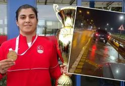Olimpiyat şampiyonu boksör Busenaz Sürmeneli'ye trafikte saldırı! Maganda tutuklandı