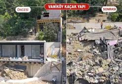 Bakan Kurum açıkladı: Vaniköy’de yıkımı tamamlanan bölge yeniden ağaçlandırılacak