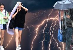 Sağanak yağışlar kuvvetli geliyor! Meteoroloji birçok ili sel, su baskını, yıldırım ve dolu yağışına karşı uyardı