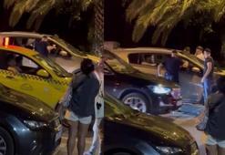 Kadıköy Suadiye’de yol ortasında dehşet! Aracın önünü kesip darp ettiler: O anlar kamerada