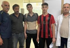 Gaziantep'te genç adam felçli geldiği hastaneden yürüyerek çıktı
