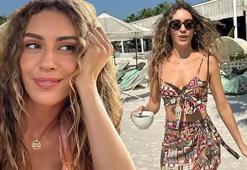 Sinem Kobal film çekimlerini bitirdi, tatile koştu! Beğeni ve yorum yağdı