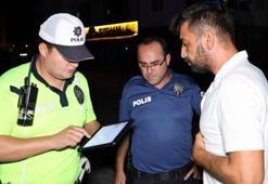 Ehliyetsiz ve alkollü sürücüden "Terörist miyim?" tepkisi