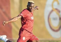Galatasaray'ın yeni transferi Victor Osimhen ilk antrenmanına çıktı
