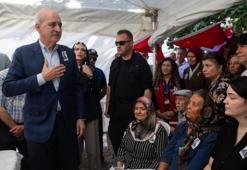 TBMM Başkanı Numan Kurtulmuş Ayşenur Ezgi Eygi'nin Aydın'daki baba evini ziyaret etti
