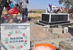 Narin Güran'ın mezarı yapıldı! Başucuna Türk bayrağı dikilecek