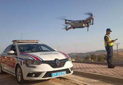 Gaziantep'te drone destekli trafik denetimi! Çok sayıda ceza kesildi