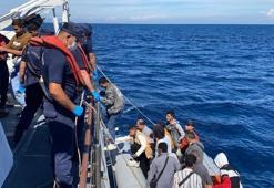 Çanakkale'nin Ayvacık açıklarında 25 kaçak göçmen yakalandı