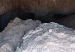 Gaziantep'te temel kazısı yapılırken Roma dönemine ait mezar bulundu! İnsan kemikleri ortaya çıktı