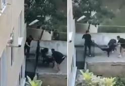 İstanbul'da doberman cinsi köpeğin gence böyle saldırdı! İşte o anlar