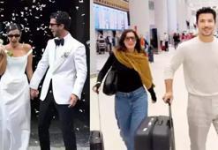 Roma'dan evlenen Pınar Deniz ile Kaan Yıldırım'dan ilk açıklama: Tam hayallerimizdeki gibi oldu