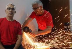 Hurdalıktan topladığı malzemeler ile geleceğin şampiyonlarını yetiştiriyor! Öğrencilerin ufkunu açtı