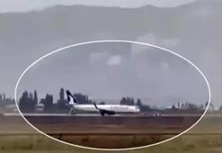 Hakkari'de yolcu uçağı pistten çıktı