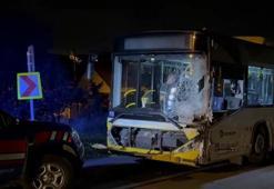 İstanbul'da İETT otobüsü ile minibüs çarpıştı