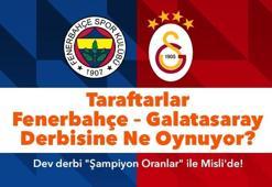 Taraftarlar Fenerbahçe - Galatasaray derbisine ne oynuyor? VAR oyununa ilgi büyük!