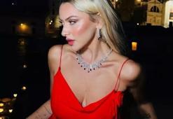 Hadise yine sınır tanımadı! Transparan üstlü paylaşımı olay oldu